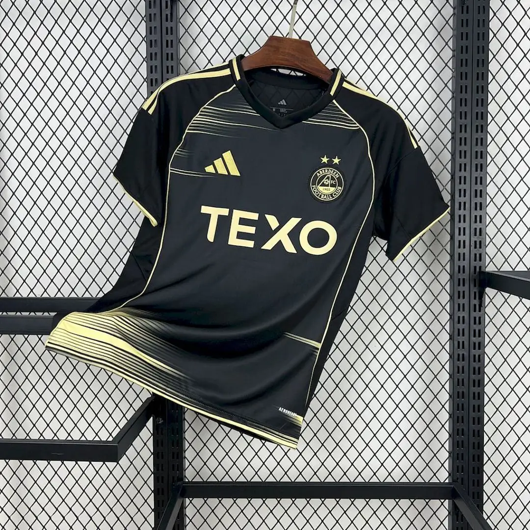 Aberdeen F C 2025-2026 Maillot Exterieur - Photo 1