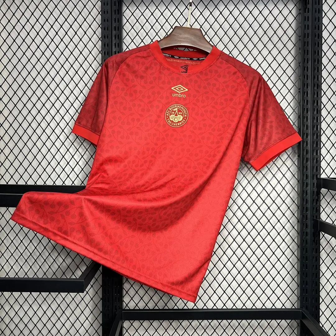 Afc Bournemouth 2024-2025 Red Special Edition Maillot Domicile Edition Speciale