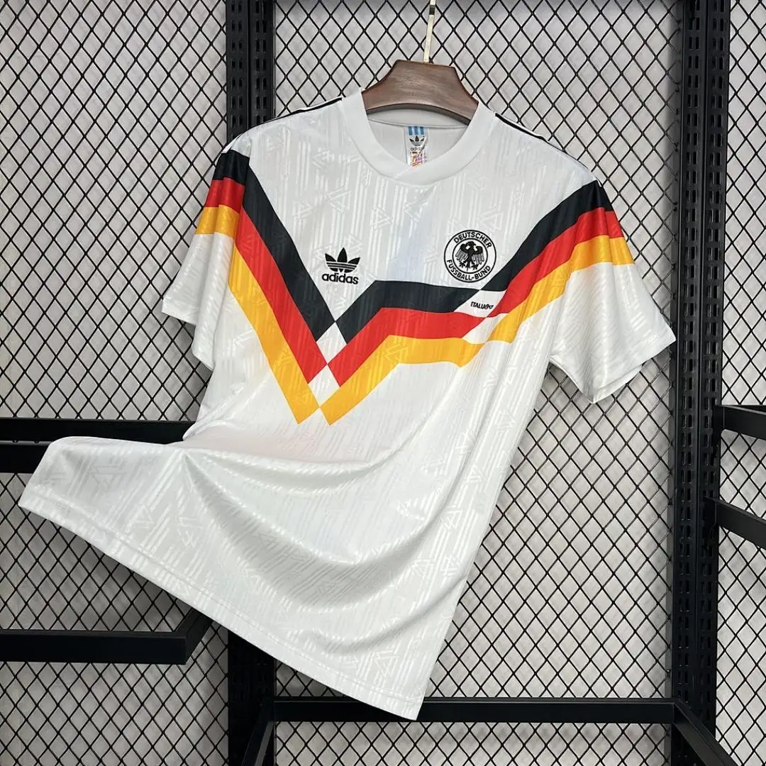 Allemagne Maillot Domicile Retro 1990 - Photo 1