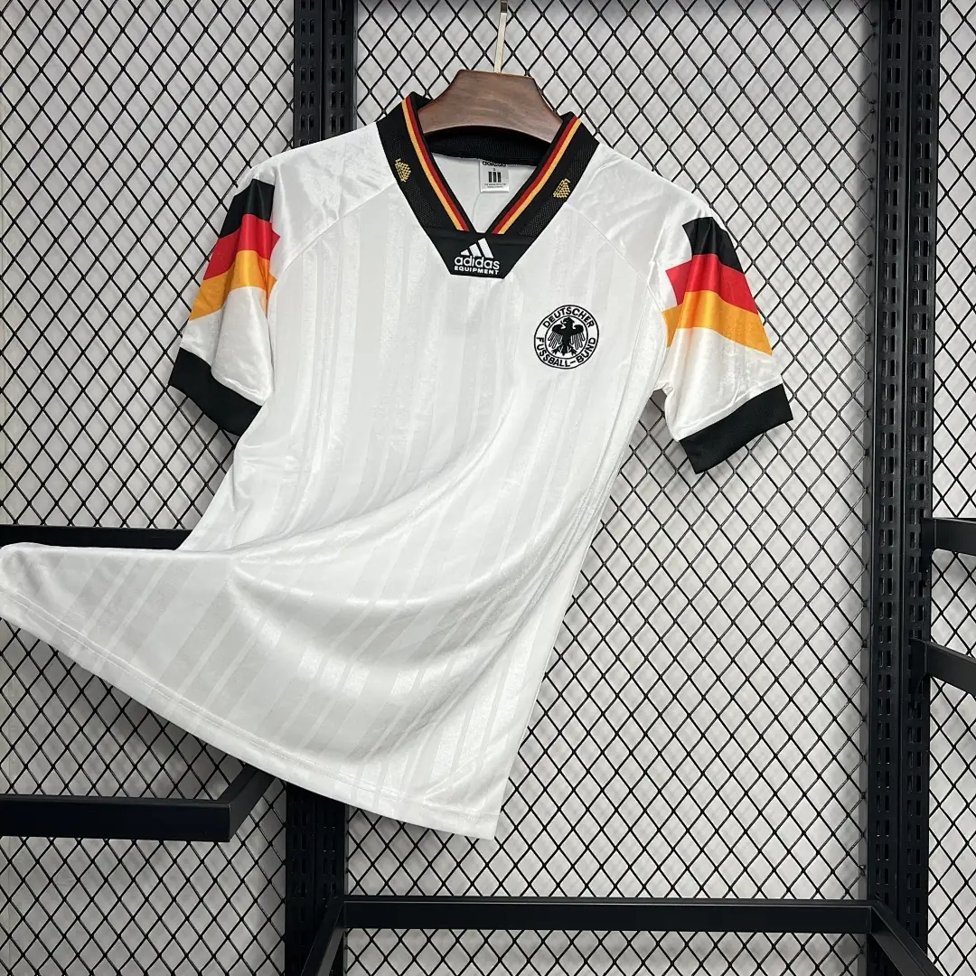 Allemagne Maillot Domicile Retro 1992 - Photo 1