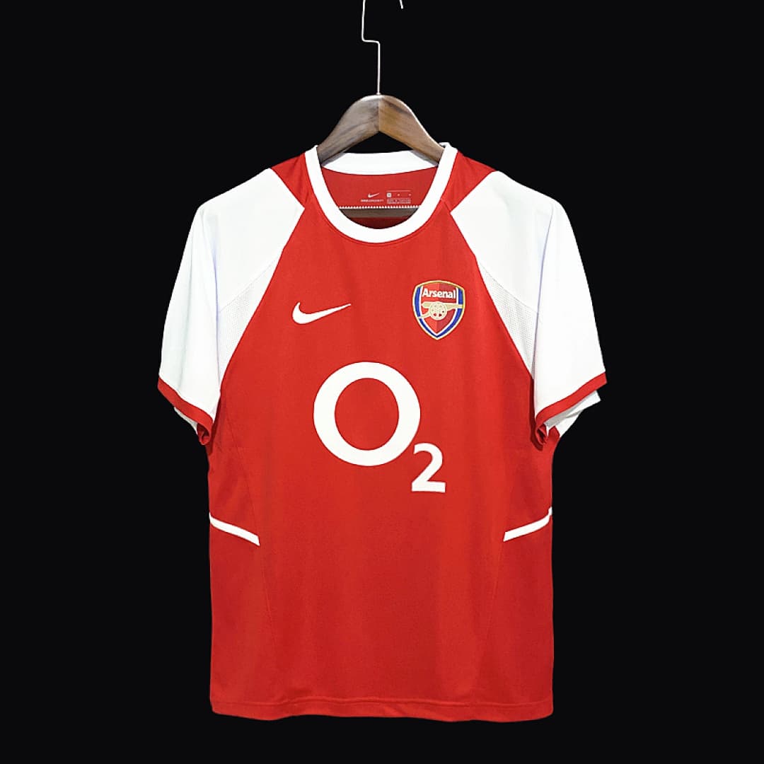Arsenal Maillot Domicile Retro 2002-2004 - Photo 1