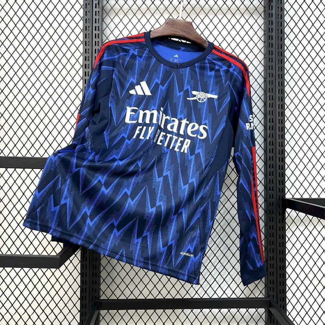 Arsenal Maillot Extérieur Manches Longues 2025-2026