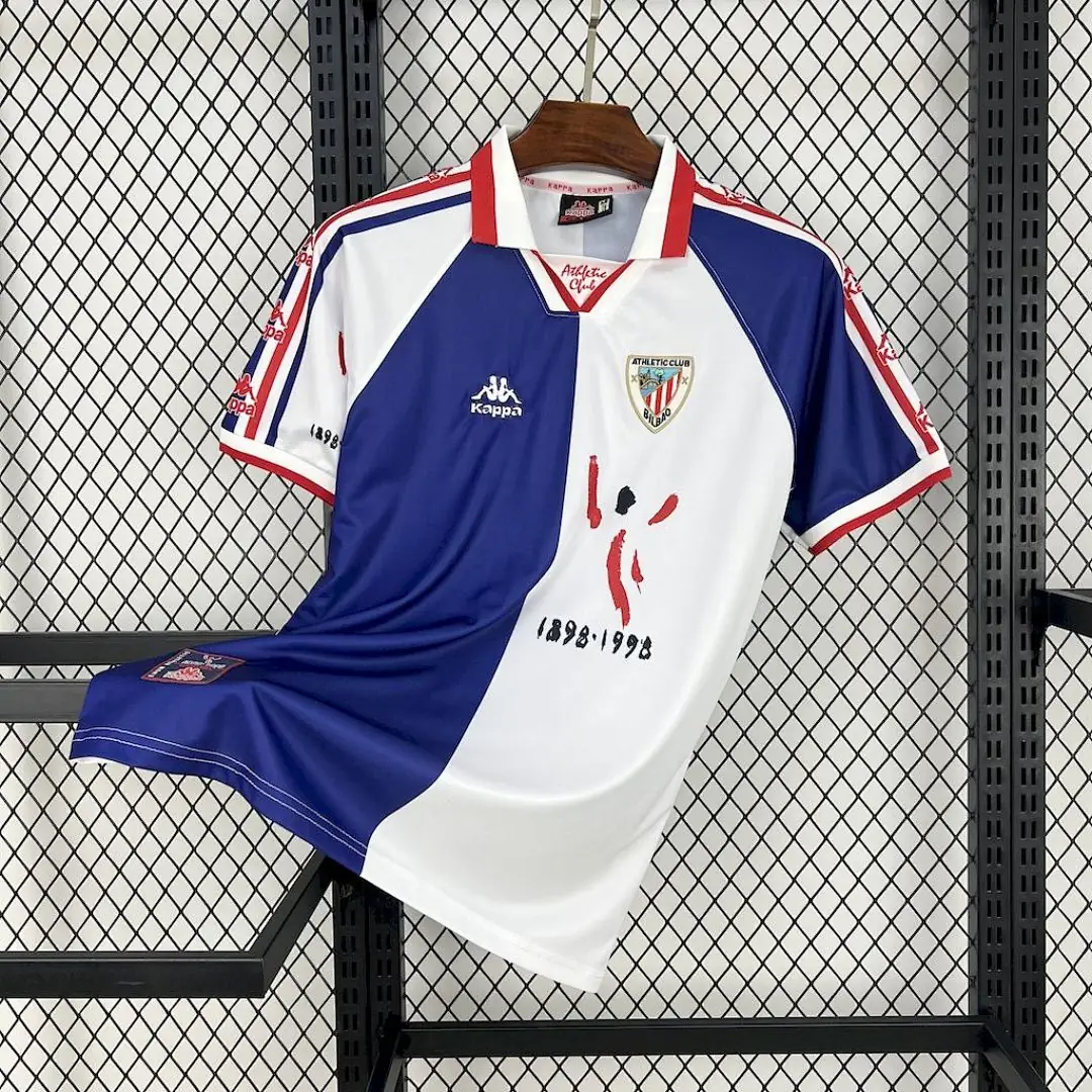 Athletic Bilbao 199798 Maillot Extérieur Retro