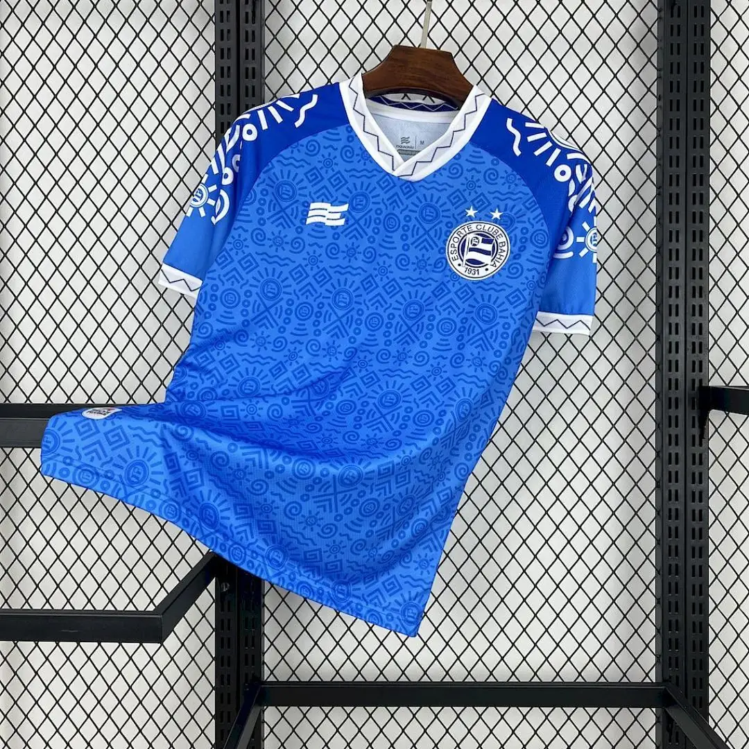Bahia 2024-2025 Blue Maillot Domicile - Photo 1