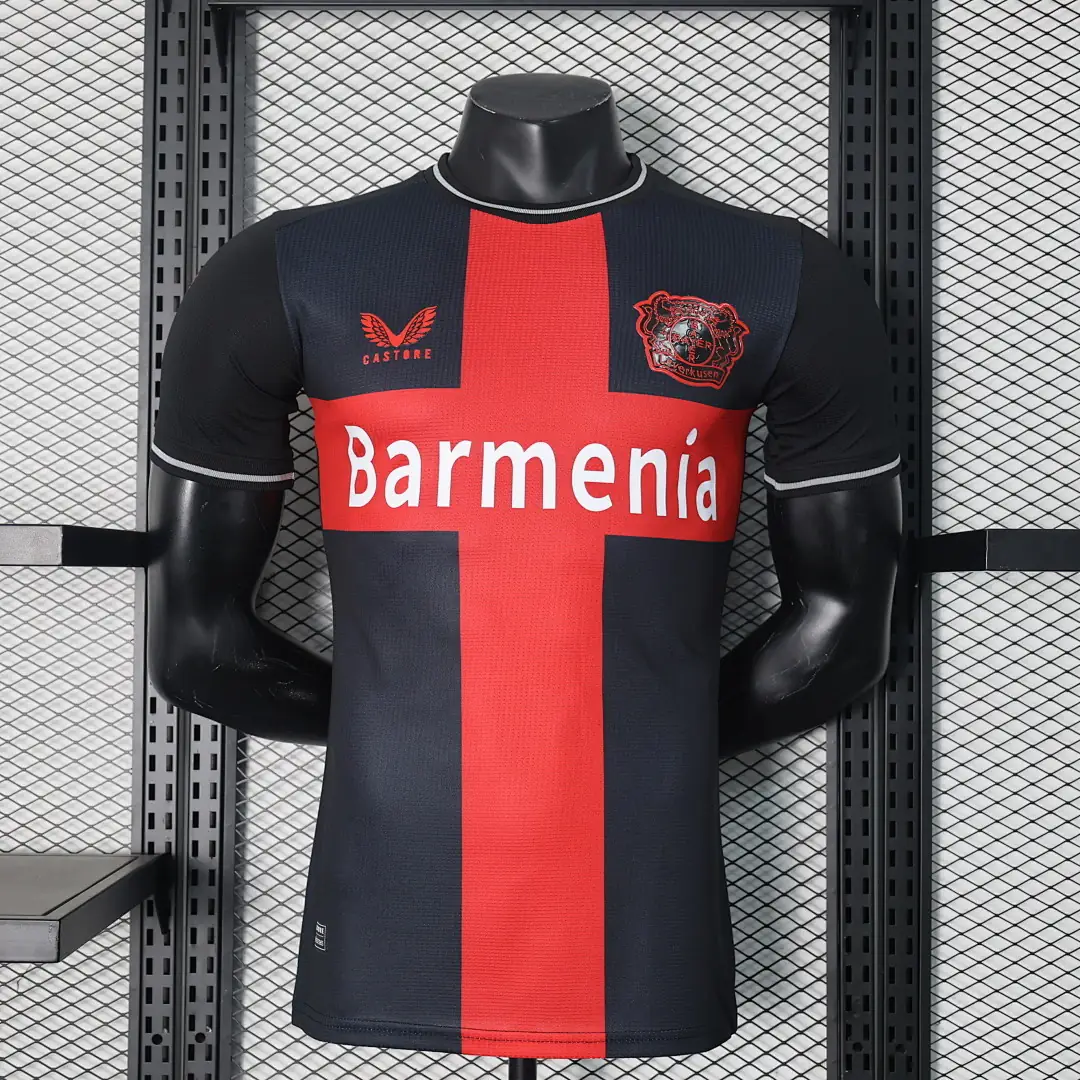 Bayer Leverkusen 2023-2024 Maillot Domicile Version Joueur