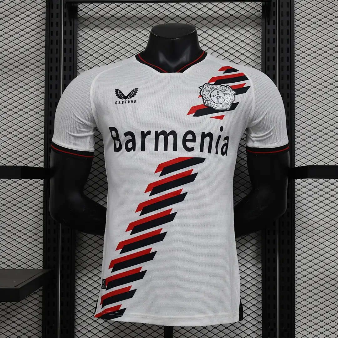 Bayer Leverkusen 2023-2024 Maillot Extérieur Version Joueur