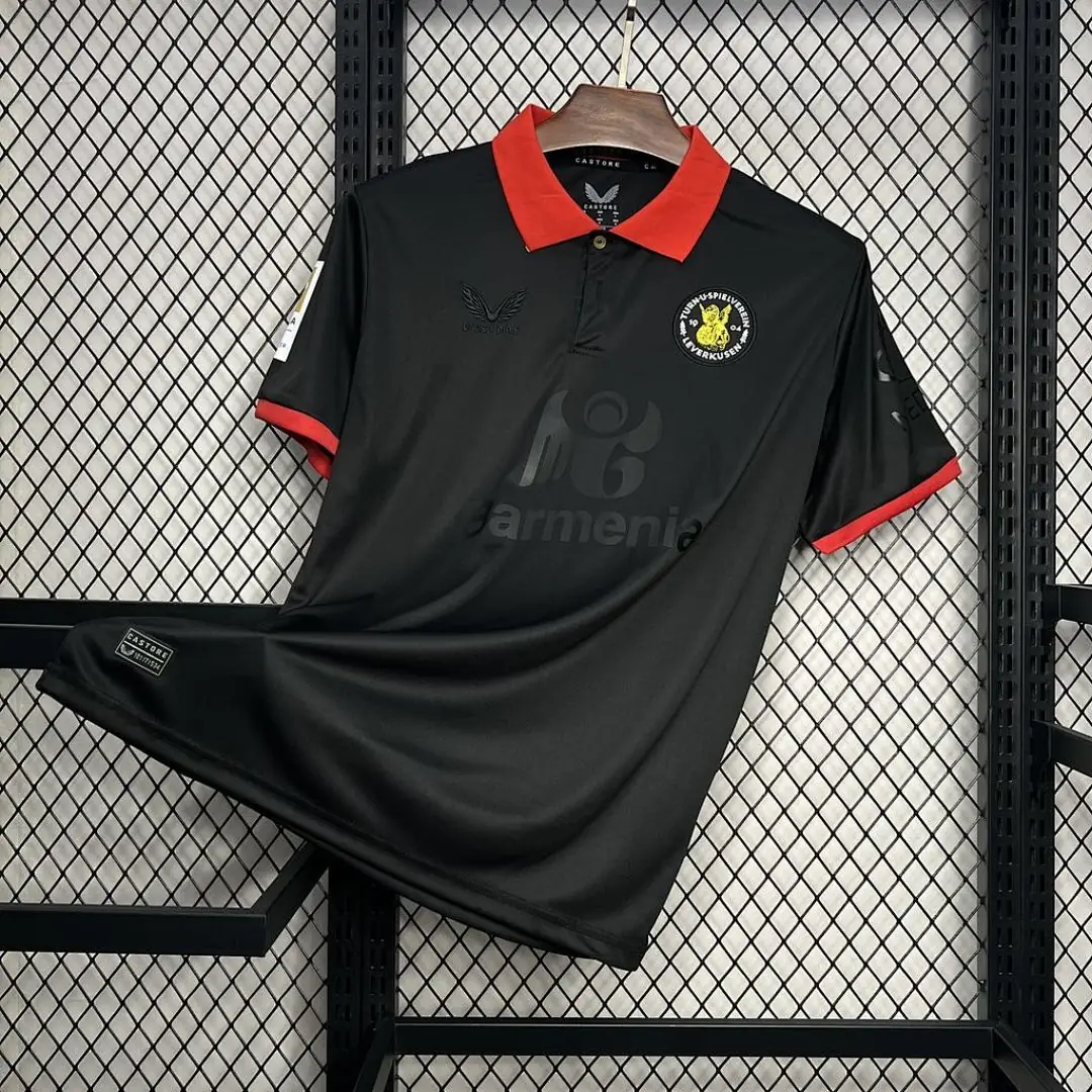 Bayer Leverkusen 2024-2025 120Th Anniversary Maillot Domicile Edition Speciale