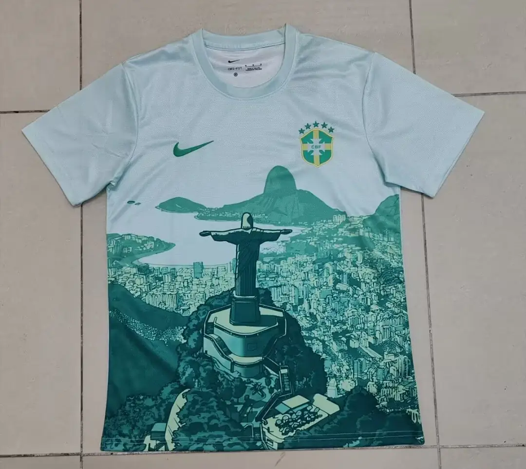 Brazilian Goddess Special Edition Cyan S 2Xl Maillot Domicile Edition Speciale 2025-2026