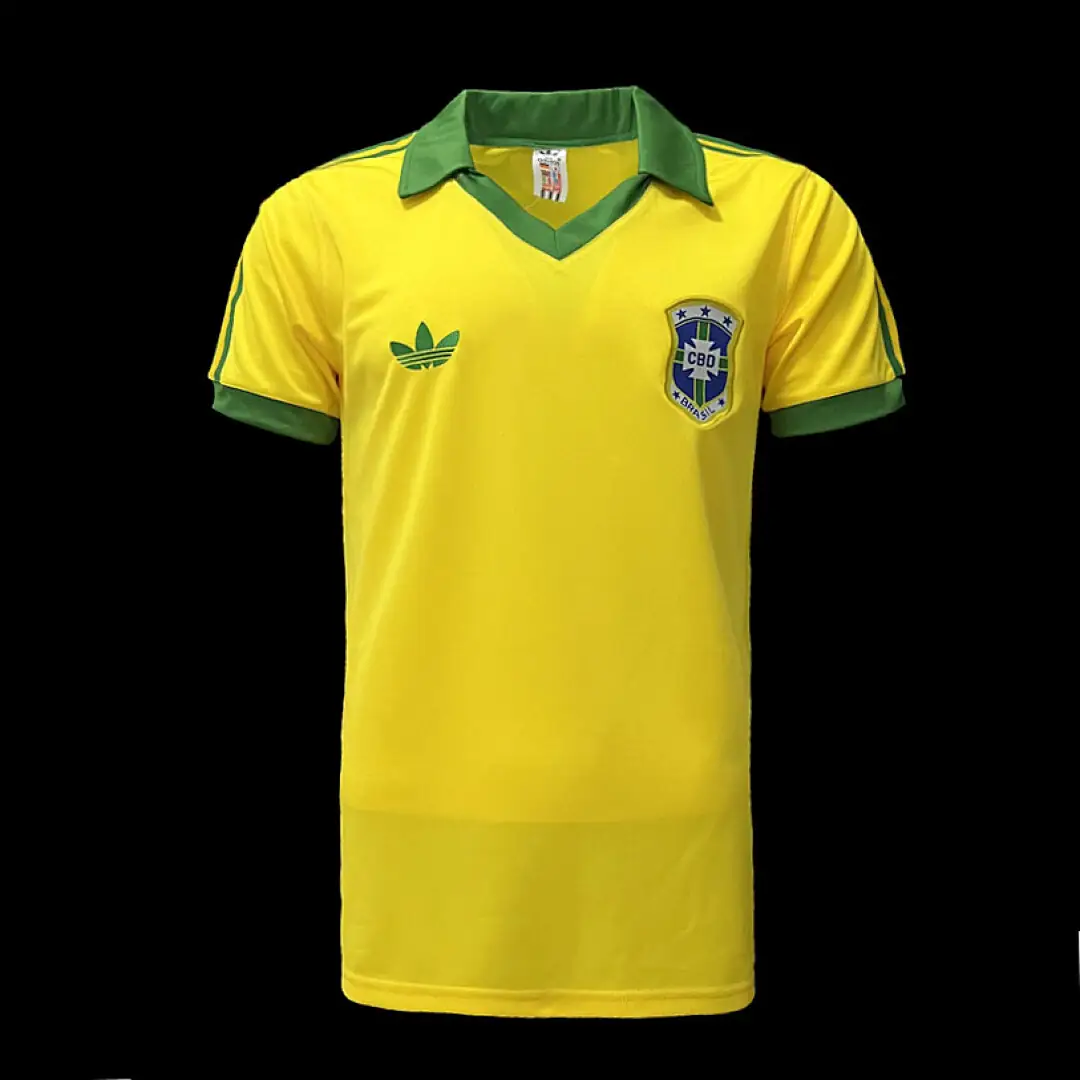 Bresil Maillot Domicile Retro 1978 - Photo 1