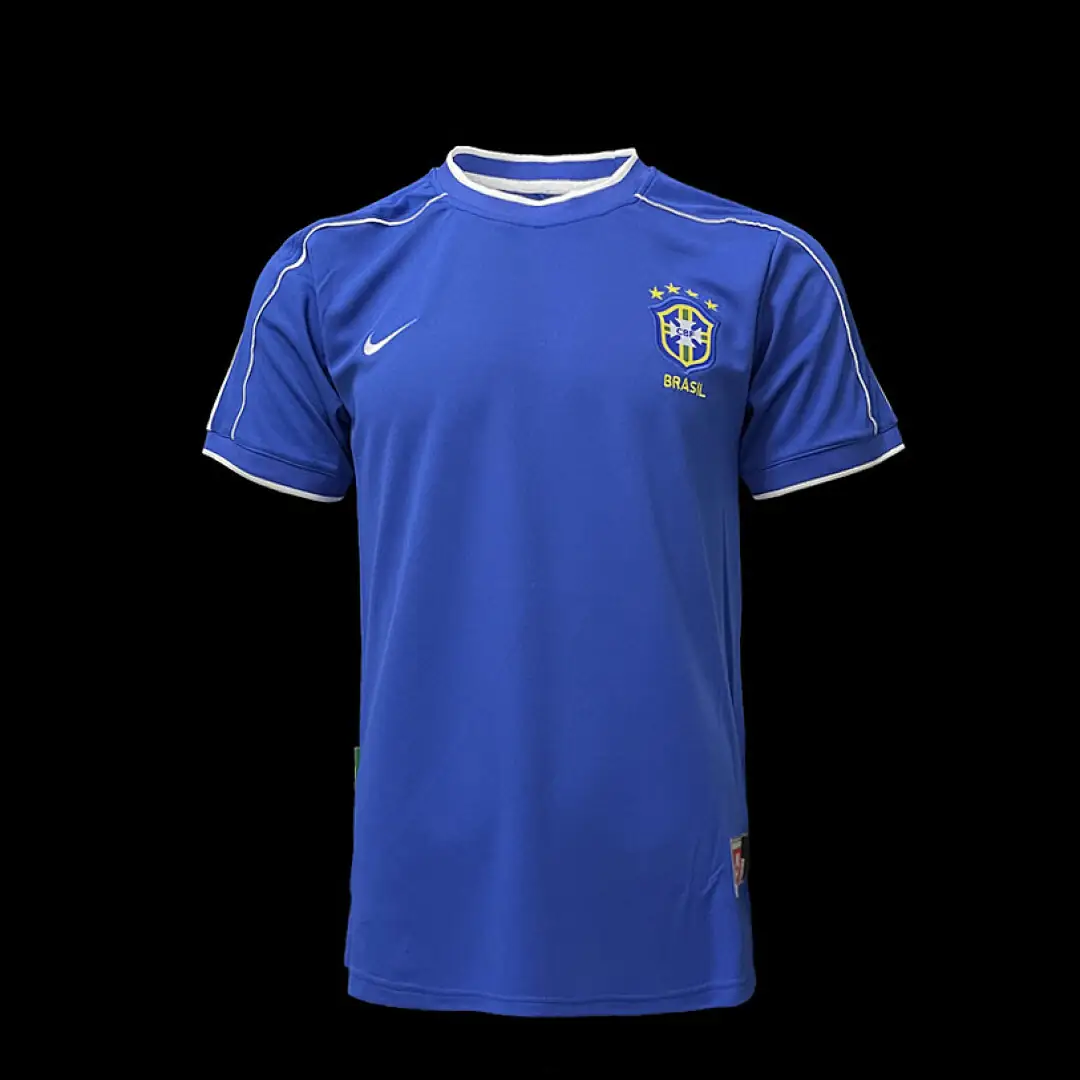 Bresil Maillot Exterieur Retro 1998