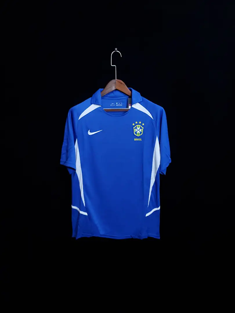 Bresil Maillot Exterieur Retro 2002