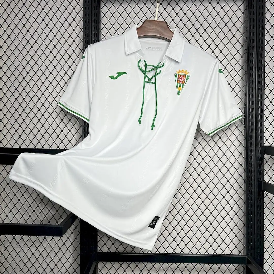 Cordoba Cf 2024-2025 Year Anniversary Maillot Domicile Edition Speciale Retro