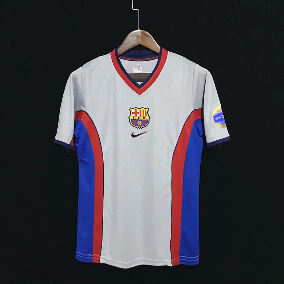 FC Barcelone Maillot Exterieur Retro 2000 - Photo 1