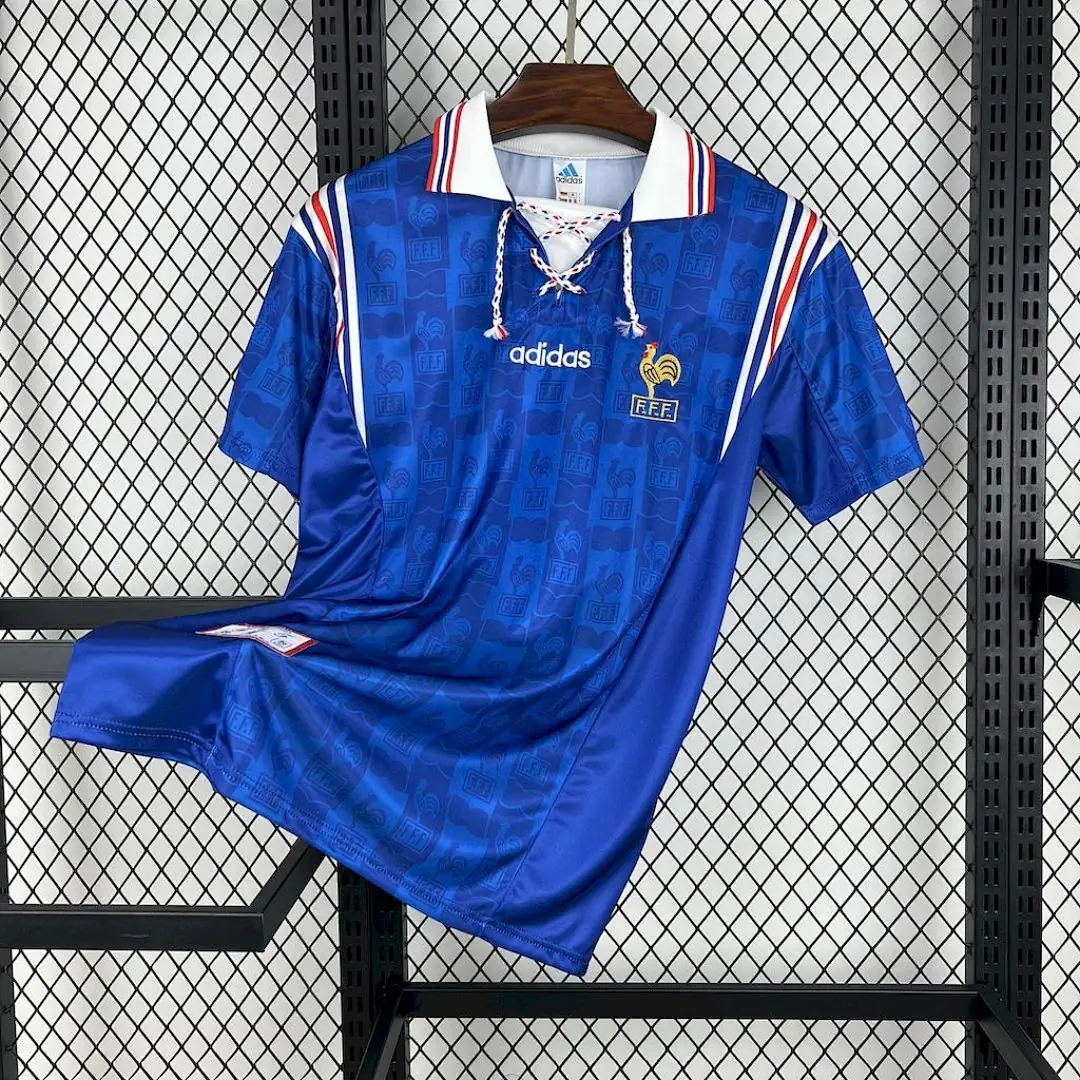 France Maillot Domicile Retro 1996 - Photo 1
