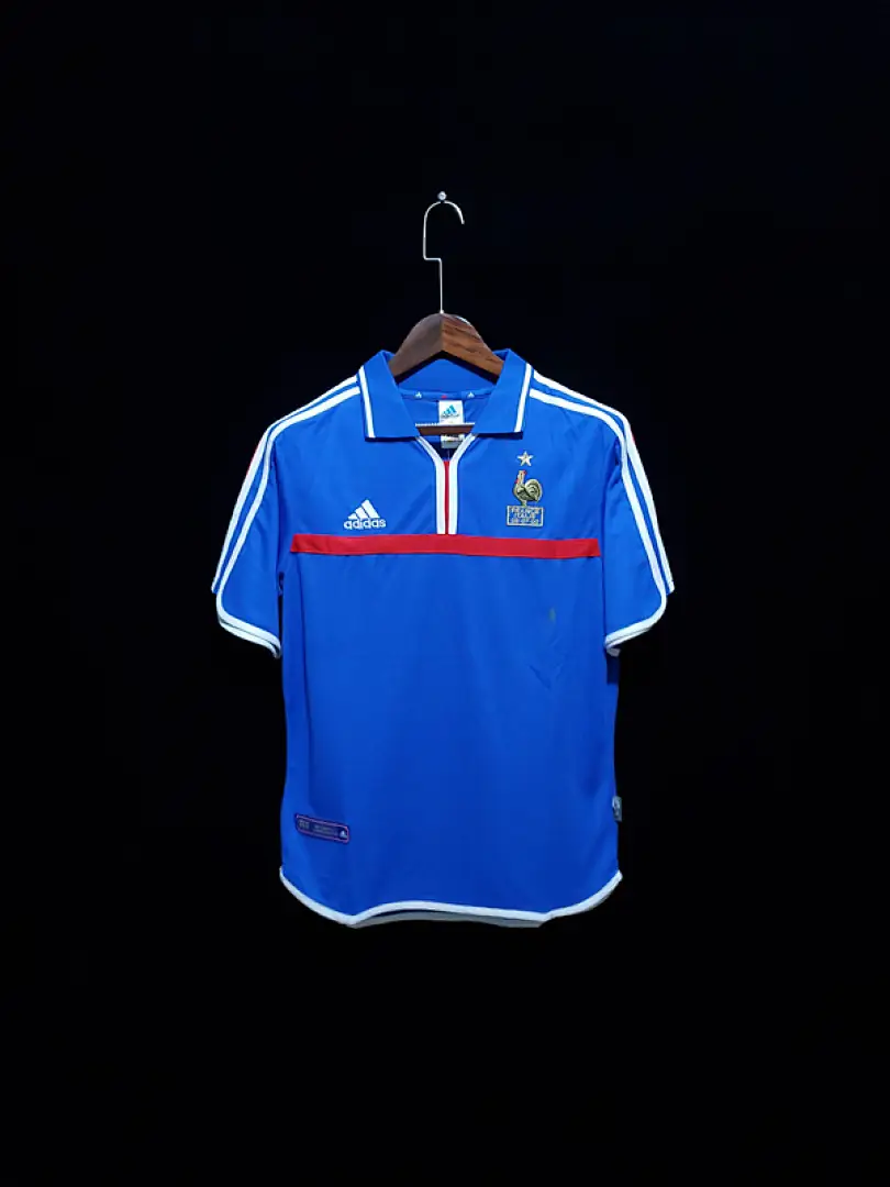 France Maillot Domicile Retro 2000