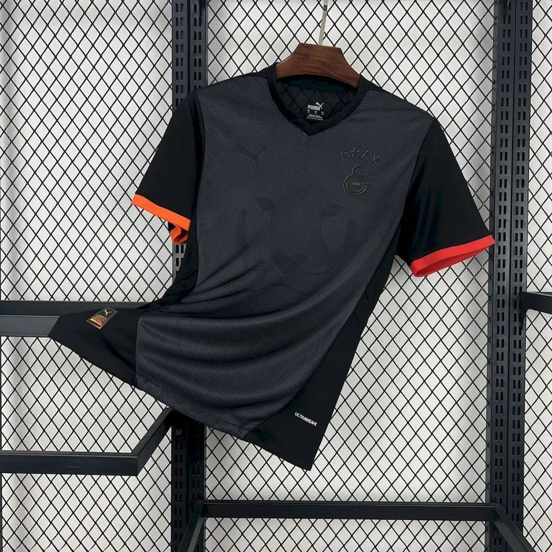 Galatasarays 2025-2026 Black Special Edition Maillot Domicile Edition Speciale