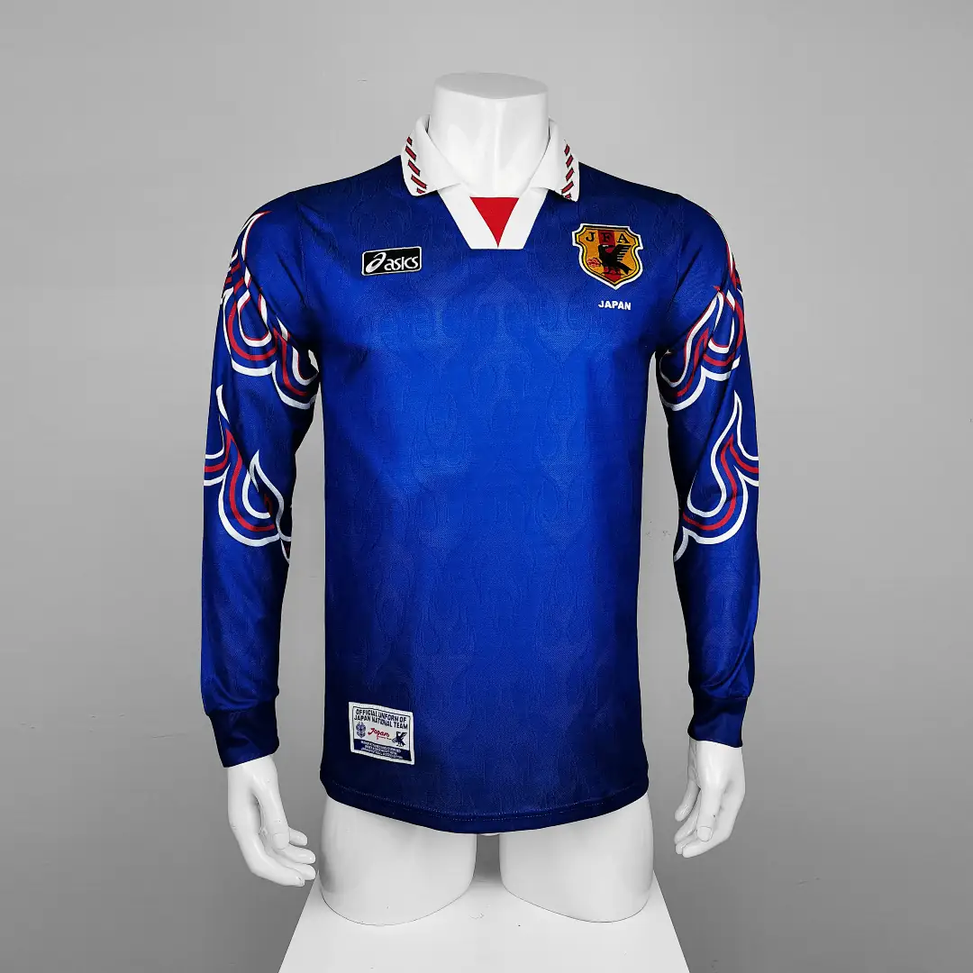 Japon Maillot Domicile Manches Longues Retro 1998-1999