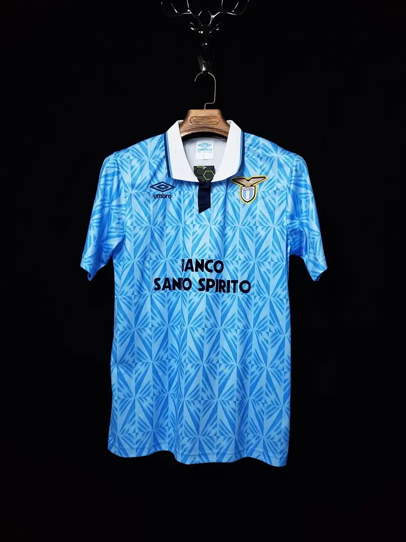 Lazio Maillot Domicile Retro 1991