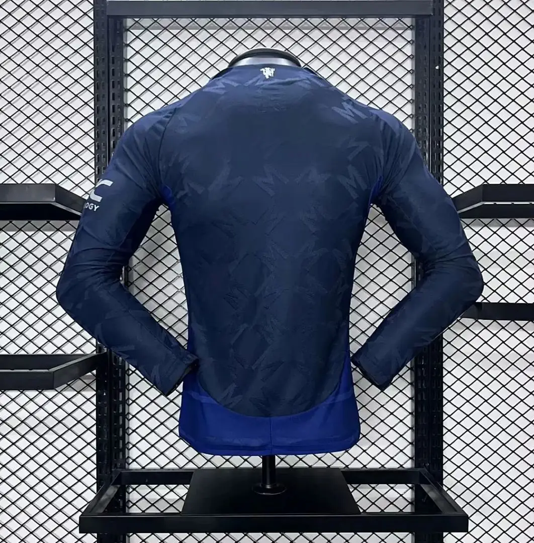 Manchester United Maillot Extérieur Version Joueur Manches Longues