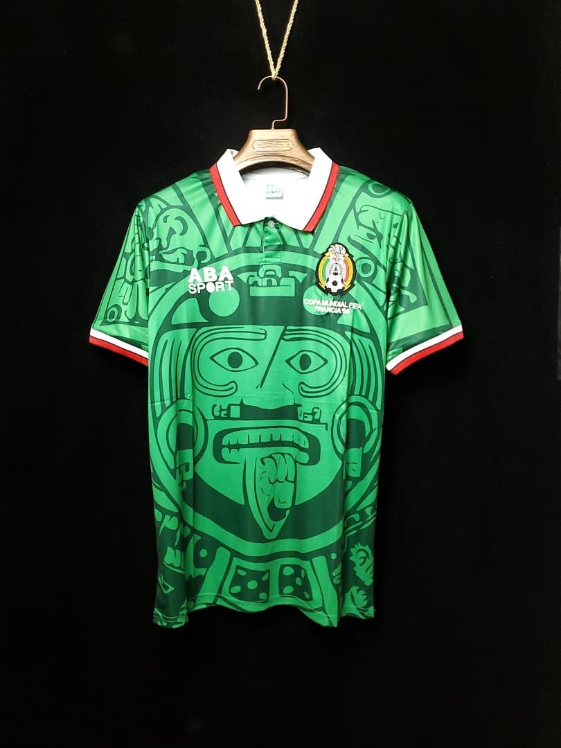 Mexique Maillot Domicile Retro 1998