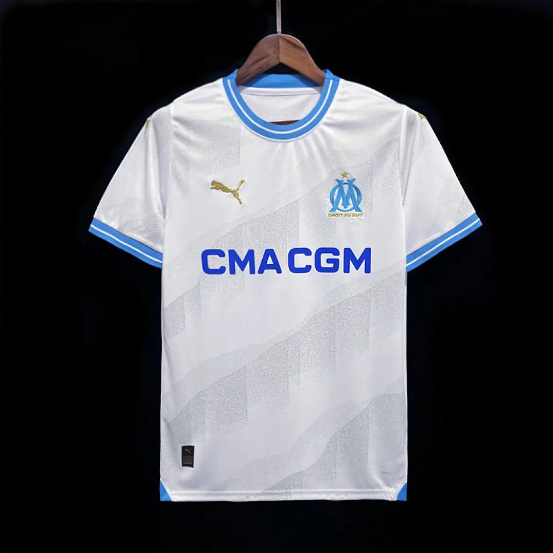 Olympique de Marseille Maillot Domicile - Photo 1