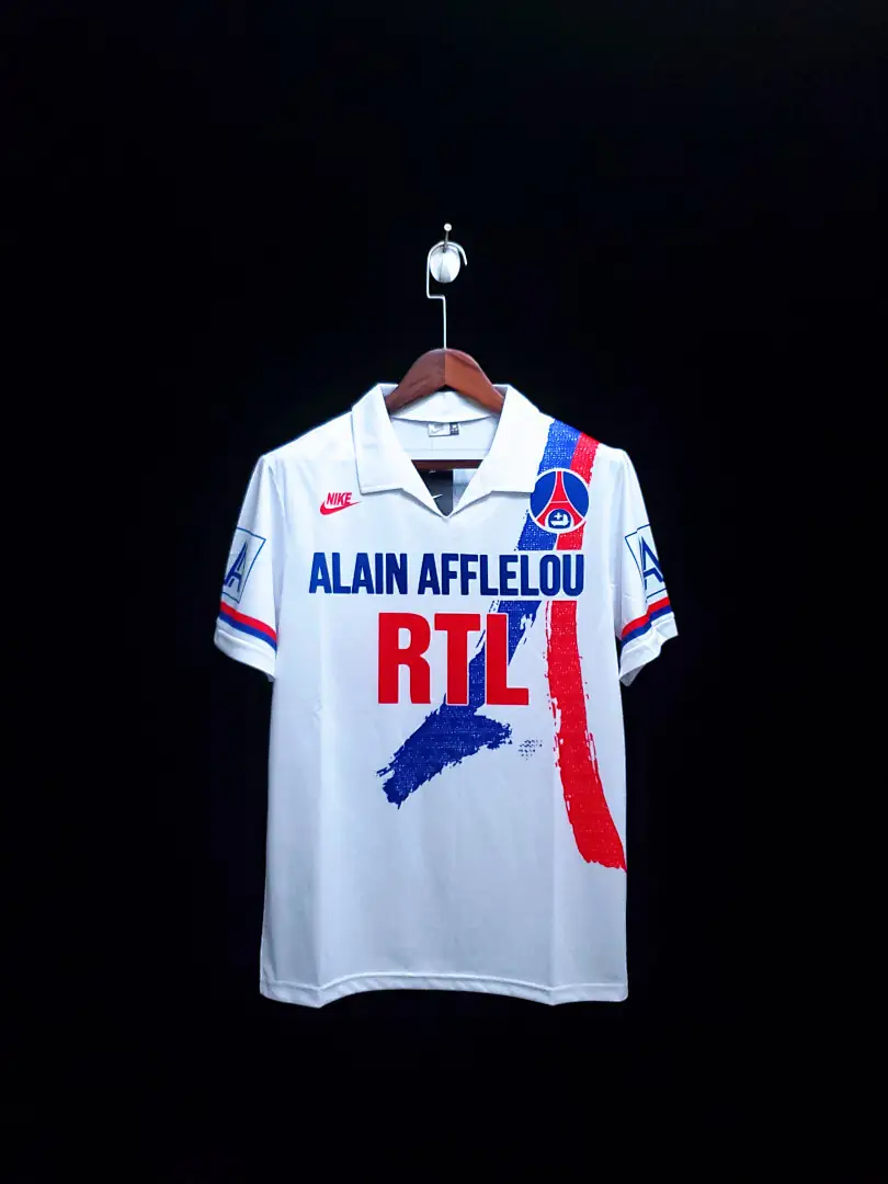 Paris Saint-Germain Maillot Domicile Retro 1990-1992