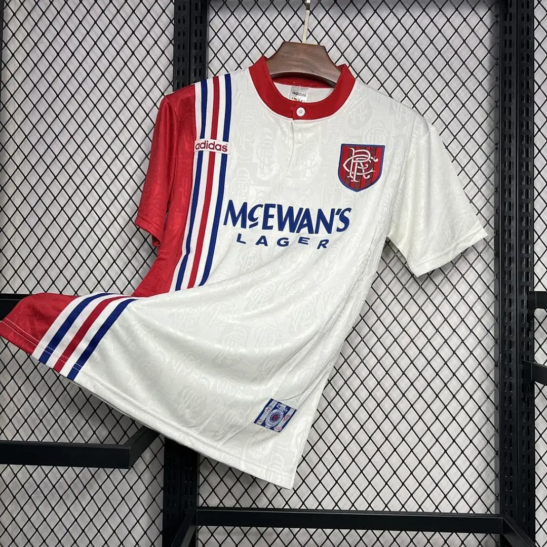 Rangers 199697 Maillot Exterieur Retro
