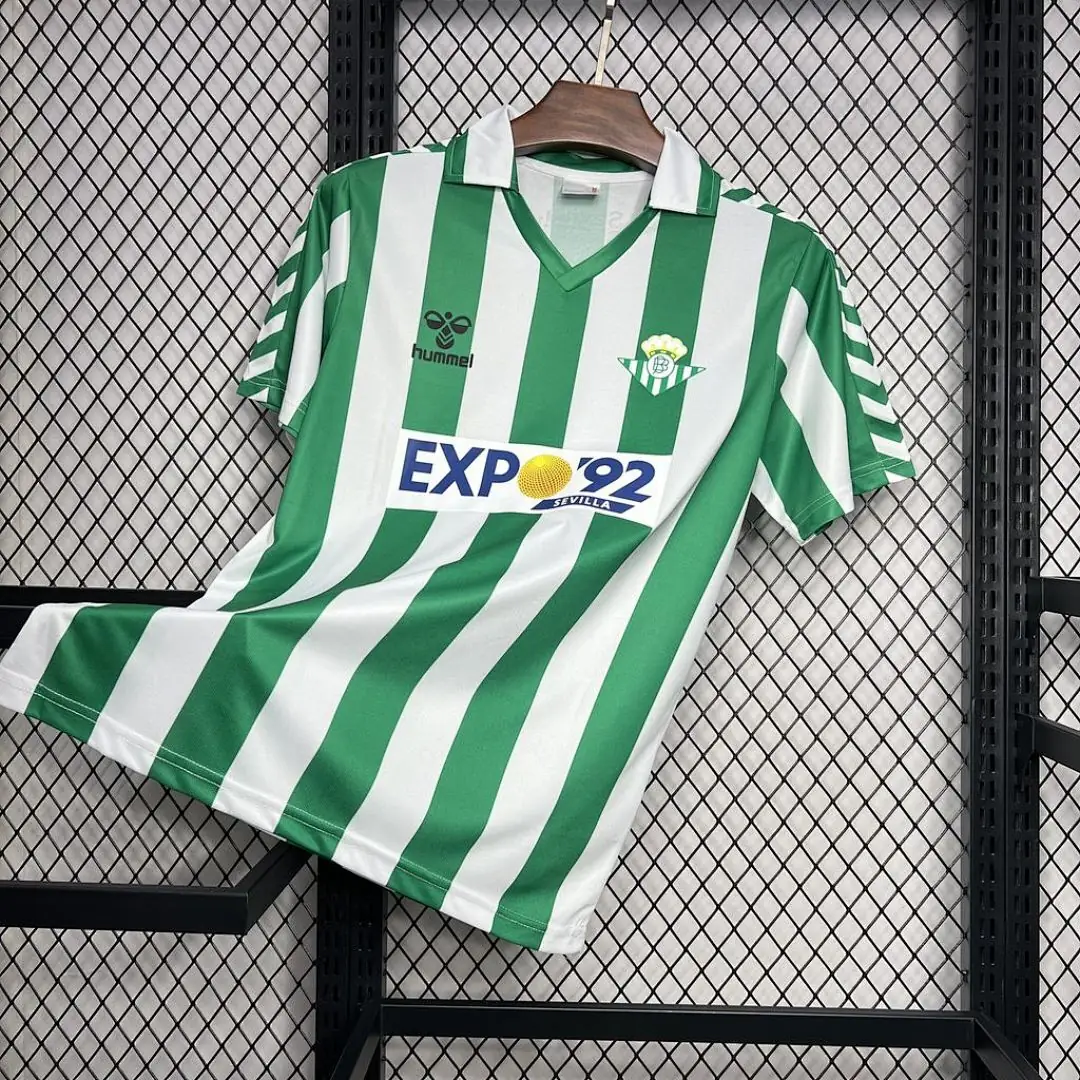 Real Betis 198889 Maillot Domicile Retro