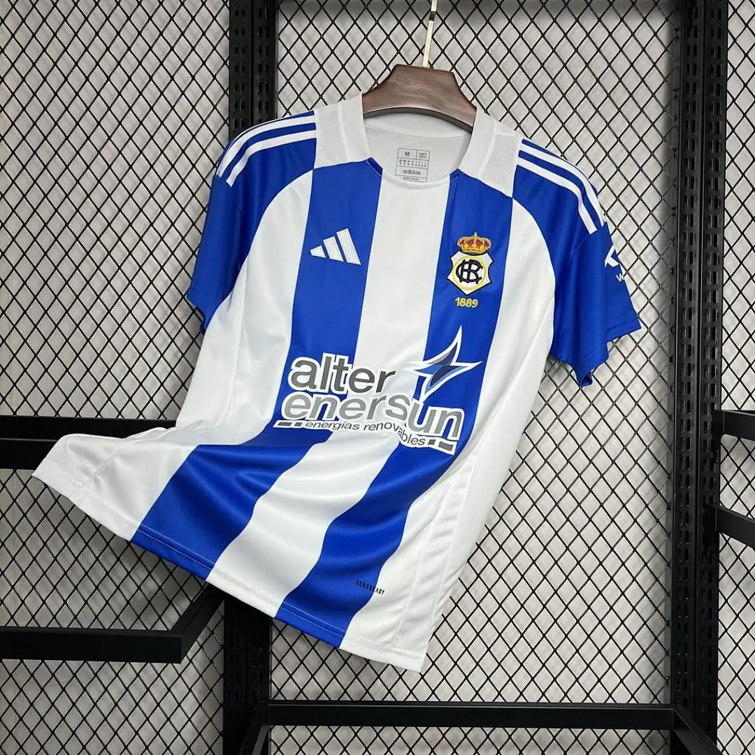 Real Club Recreativo De Huelva 2024-2025 Maillot Domicile