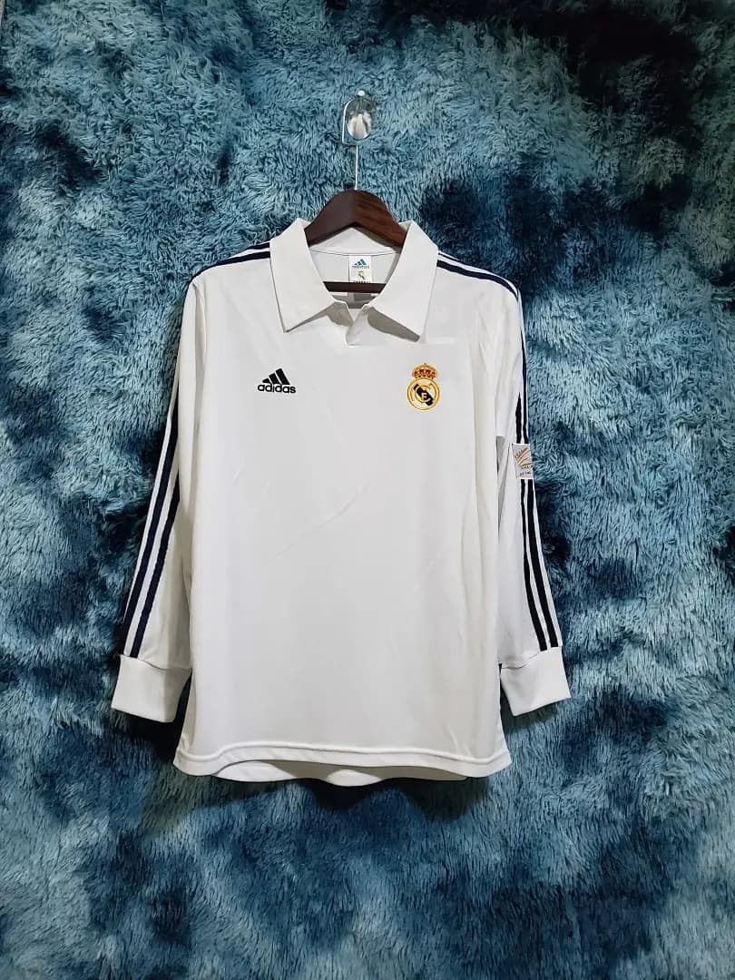 Real Madrid Maillot Domicile Retro 2002 - Photo 1