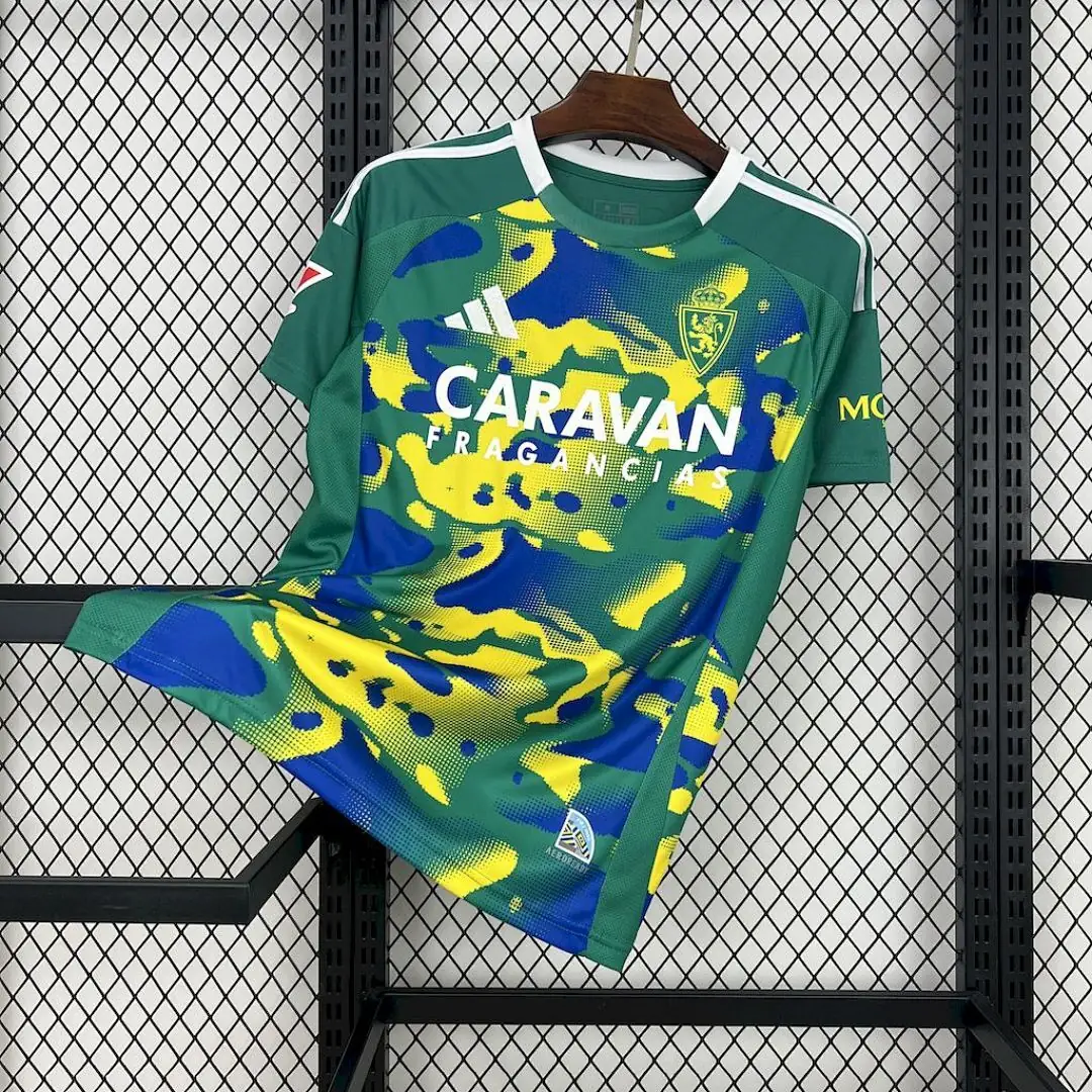 Real Zaragoza 202425 Basilica Del Pilar Maillot Domicile