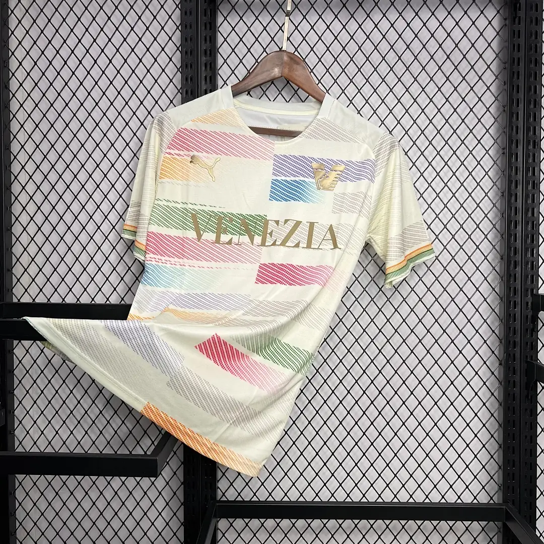 Venezia Fc 2024-2025 Special Edition White Maillot Domicile Edition Speciale