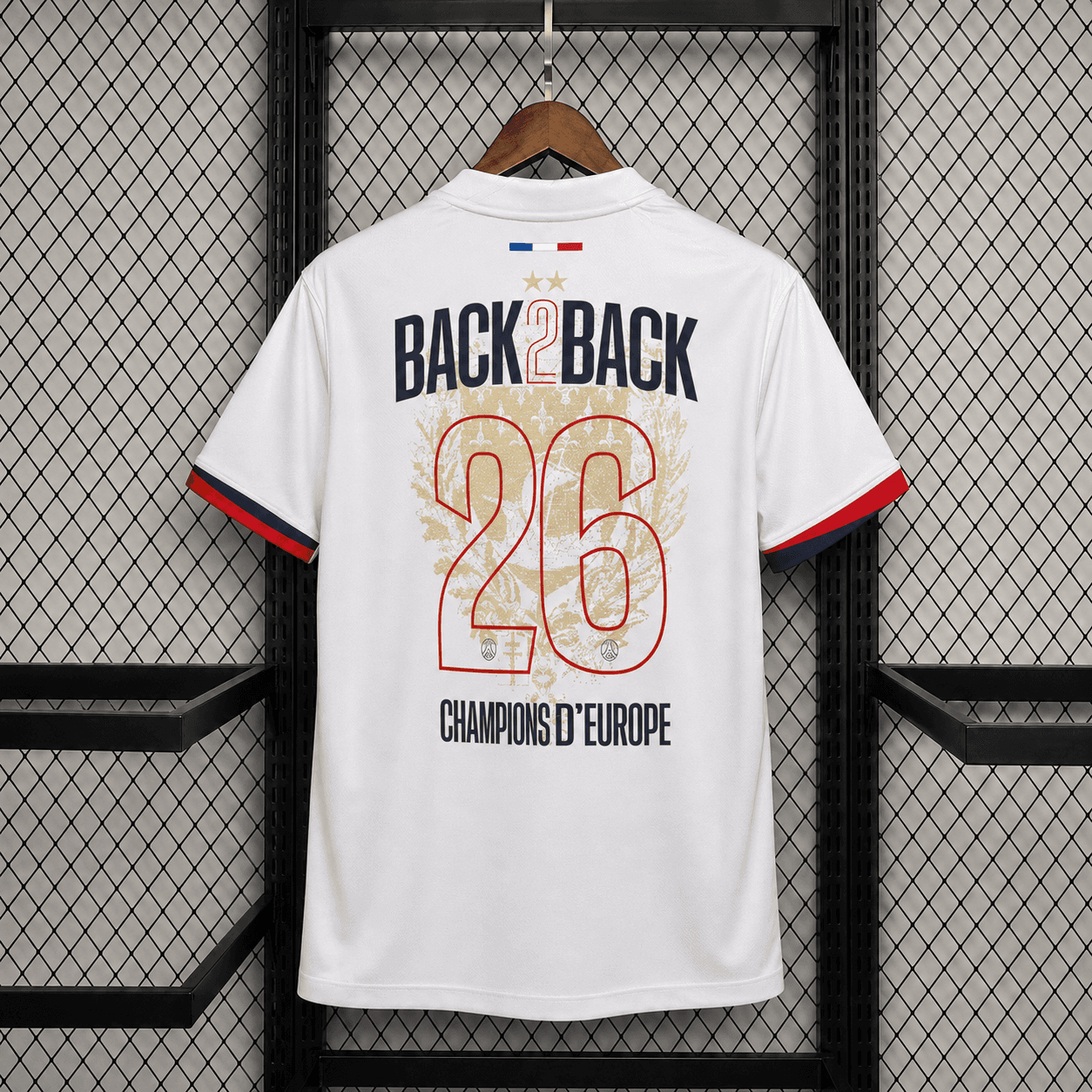 Maillot Extérieur Stadium PSG 25/26 - Flocage Champions of Europe