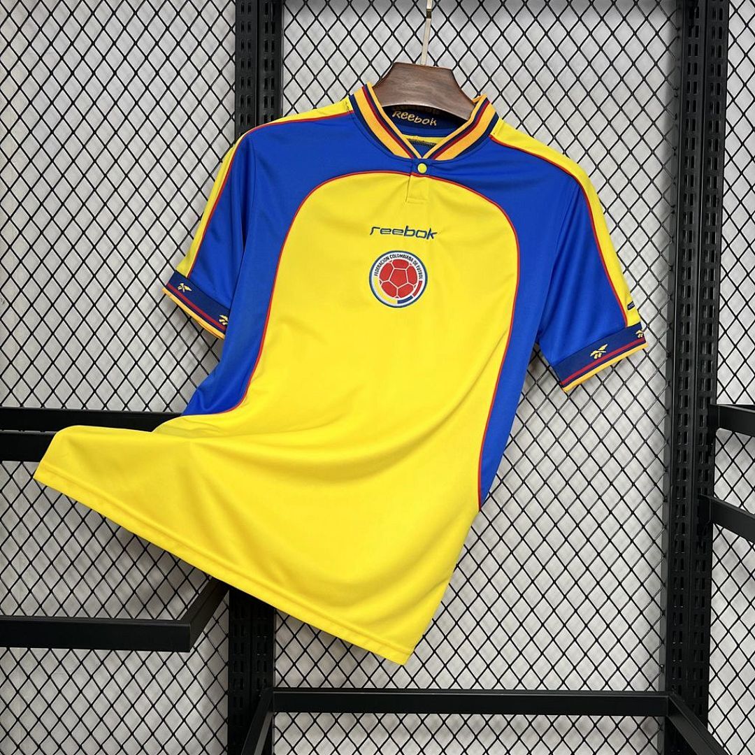 Colombie Maillot Domicile Retro 2001