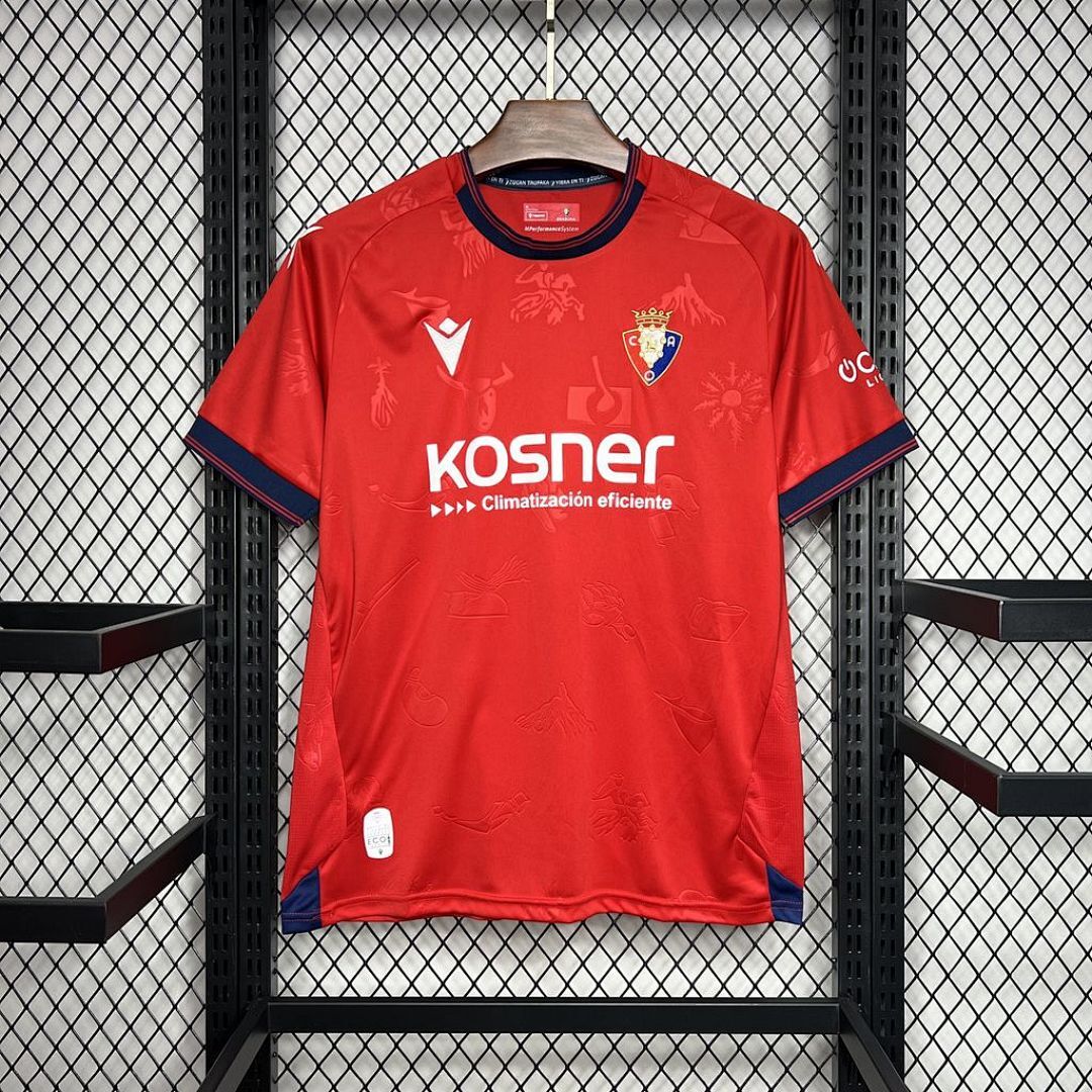 Osasuna 2024-2025 Maillot Domicile miniature 2