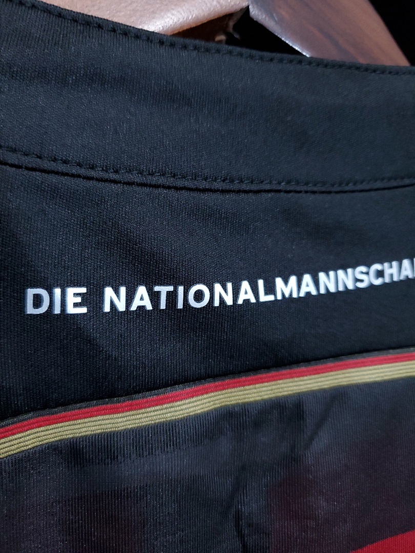 Allemagne Maillot Exterieur Version Joueur Retro 2014 miniature 5