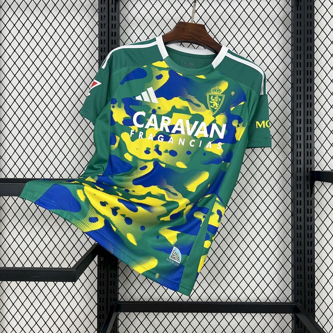 Real Zaragoza 202425 Basilica Del Pilar Maillot Domicile