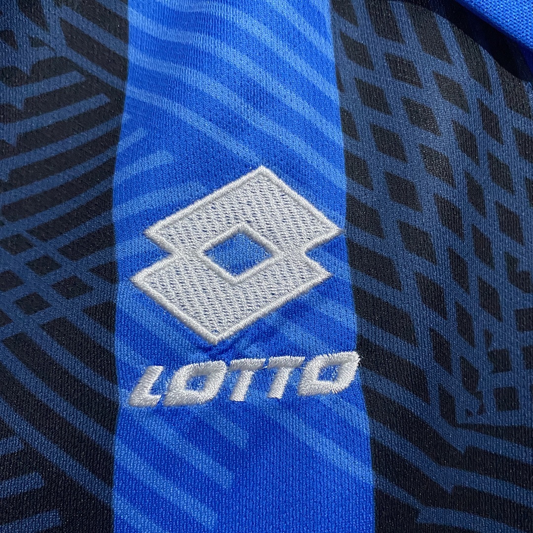 Vintage Atlanta Blue S 2Xl Maillot Domicile Retro 1991 miniature 4