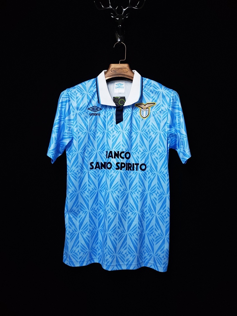 Lazio Maillot Domicile Retro 1991