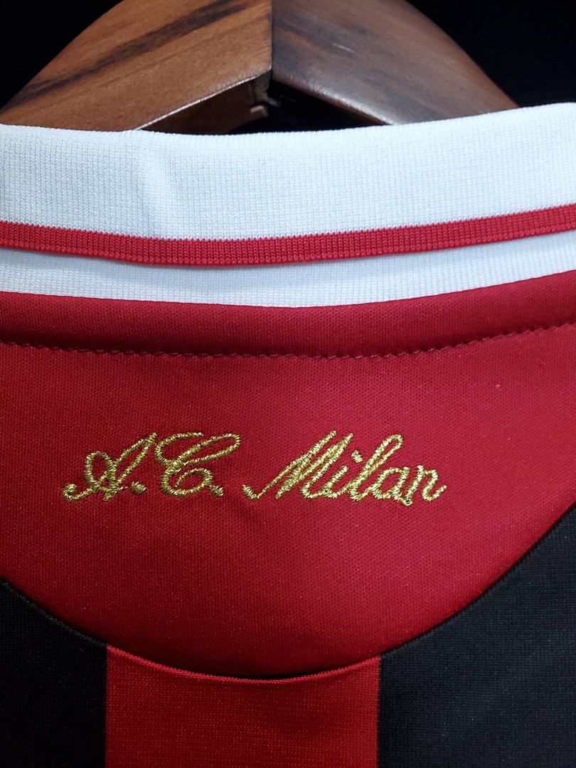 AC Milan Maillot Domicile Retro 2009-2010 miniature 3