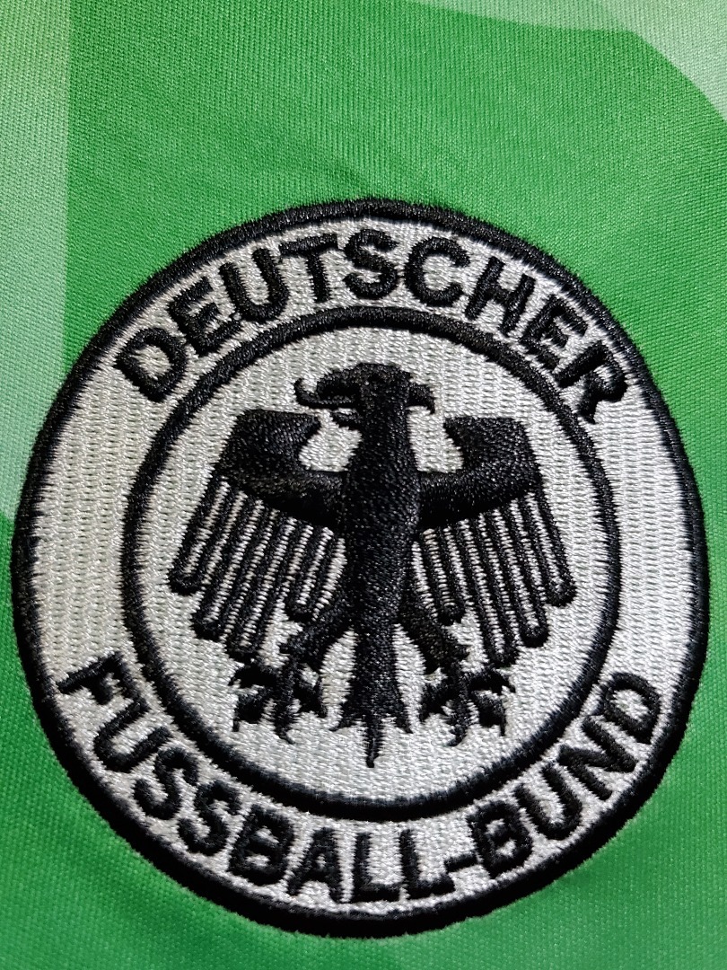 Allemagne Maillot Exterieur Retro 1988 miniature 5
