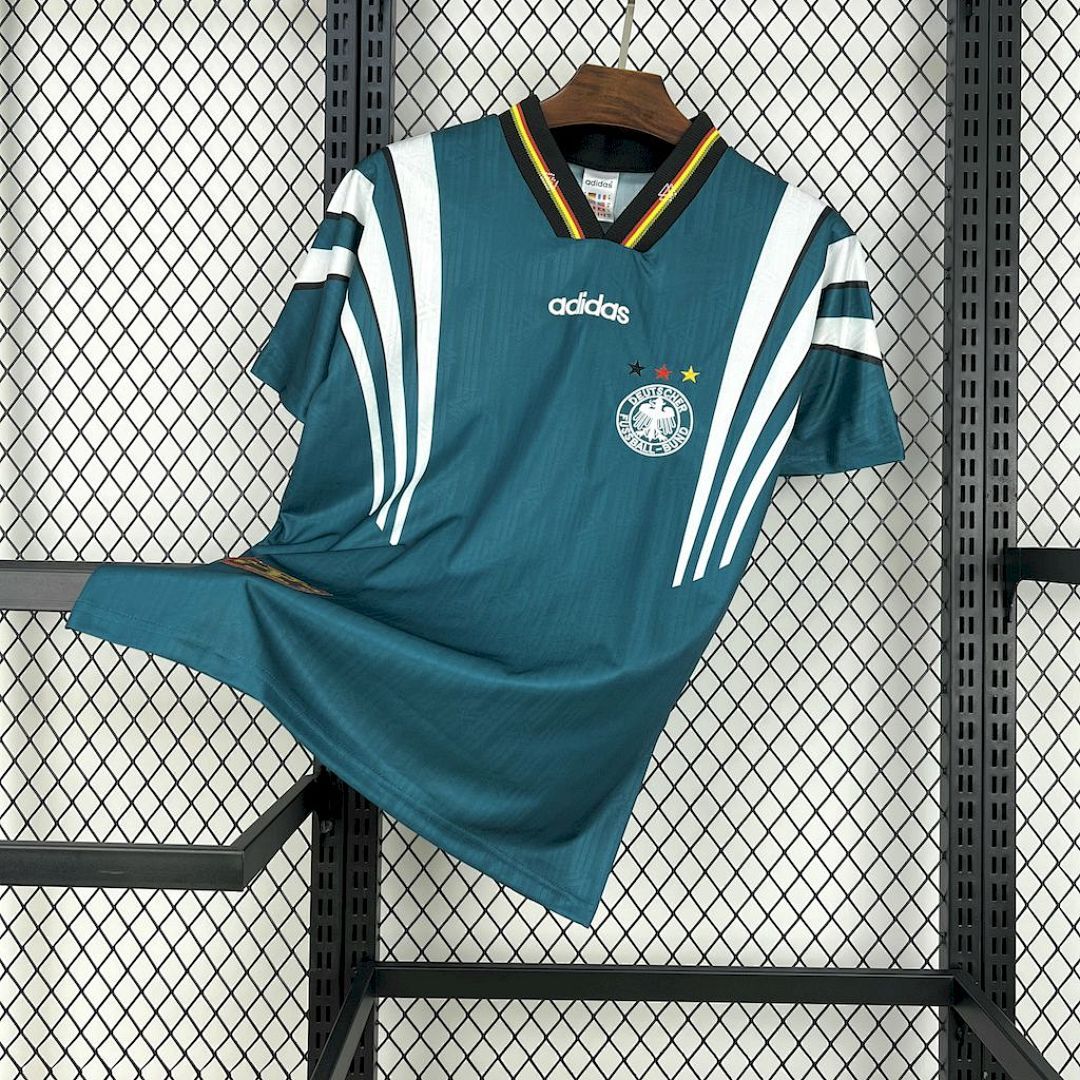 Allemagne Maillot Exterieur Retro 1996
