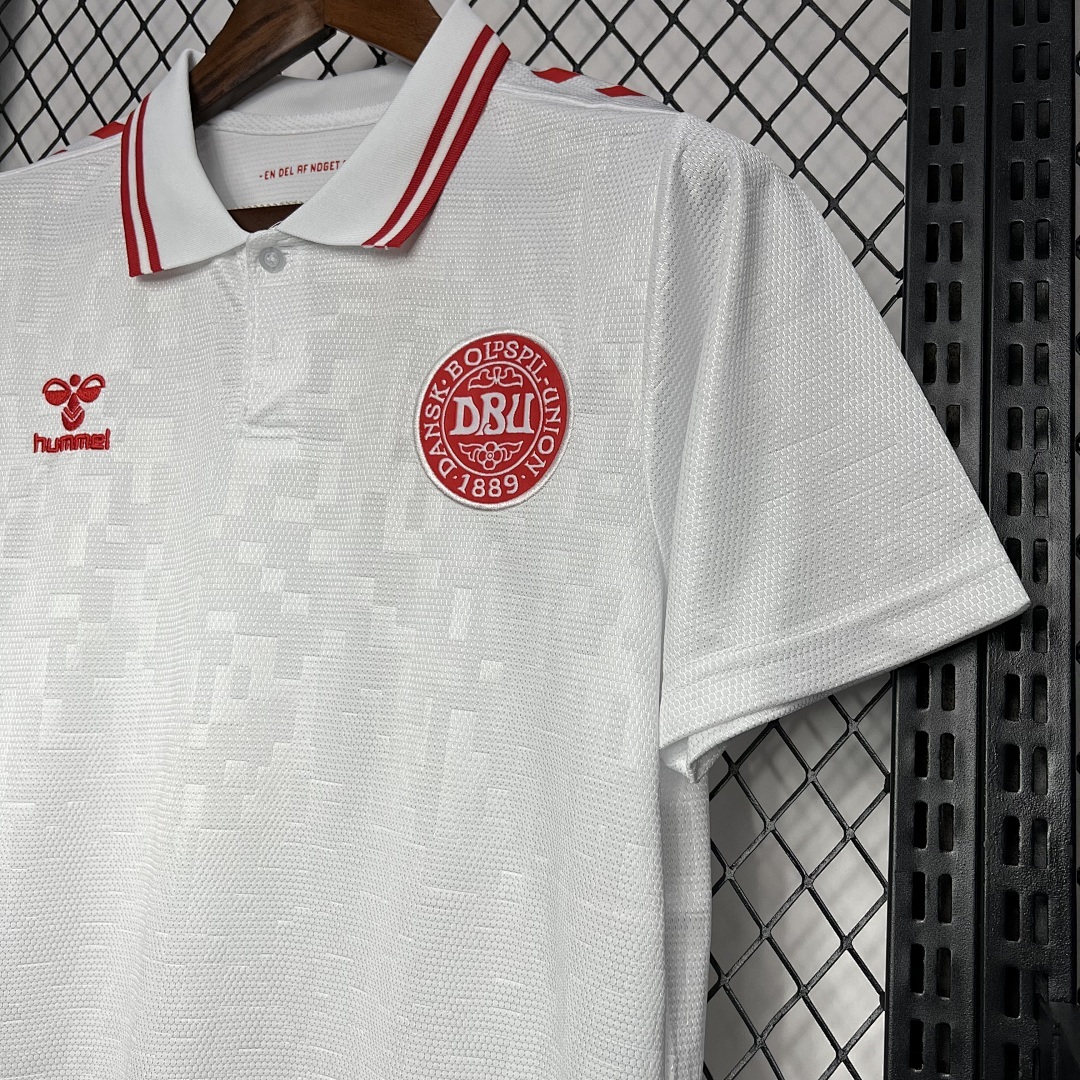 Denmark 2024-2025 Euro Maillot Exterieur miniature 3