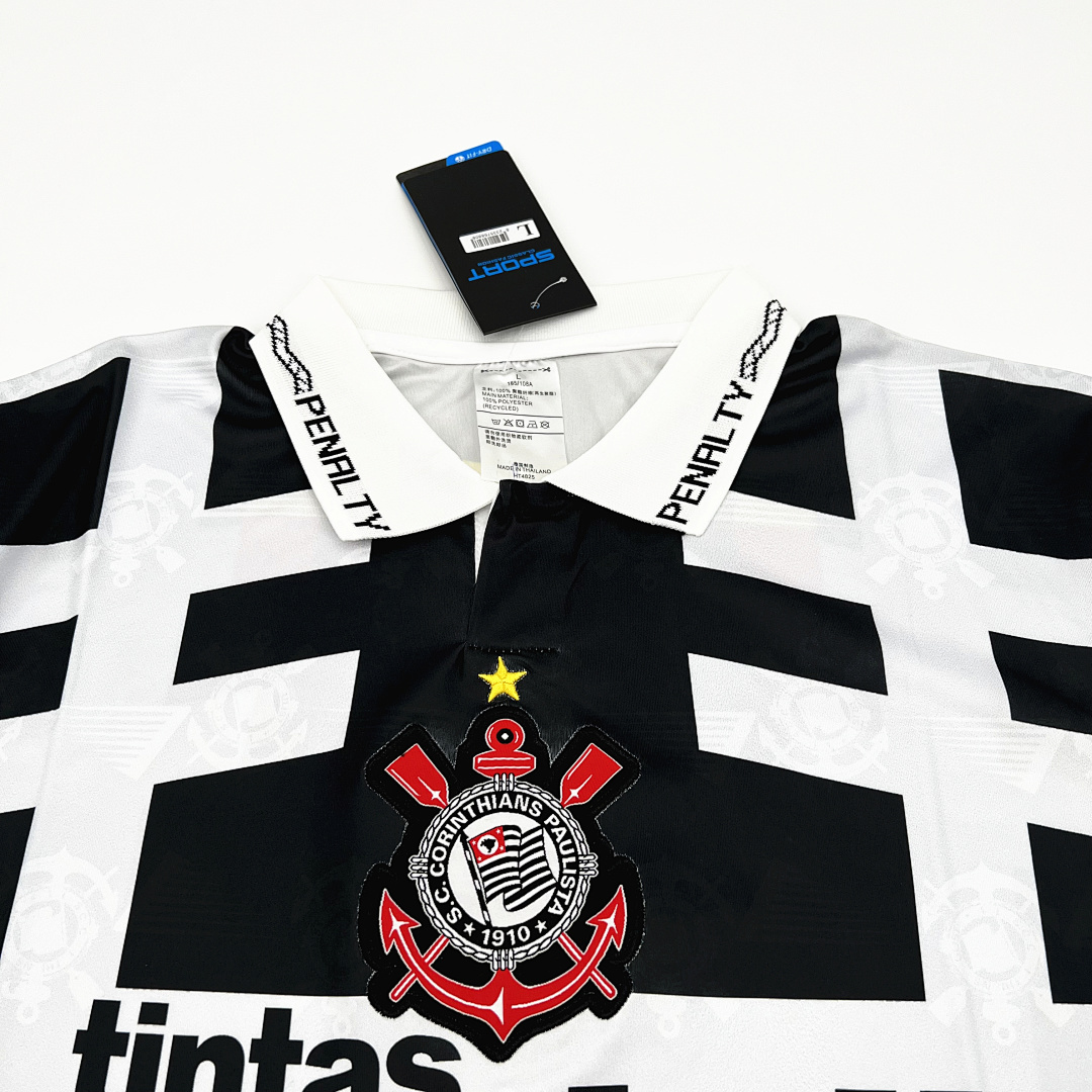Corinthians Maillot Third Retro 1992 miniature 6