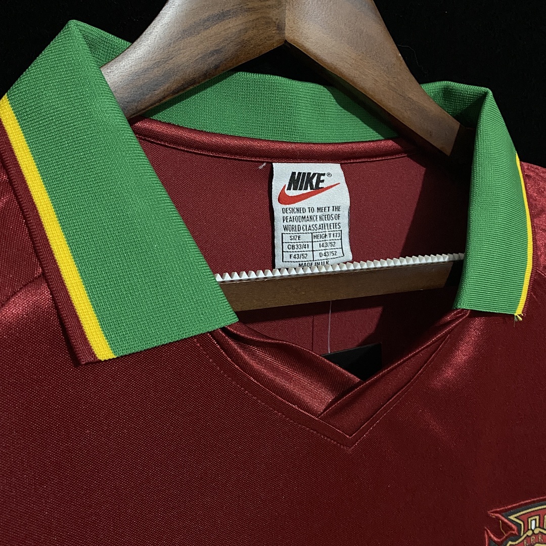 Portugal Maillot Domicile Retro 1998 miniature 4