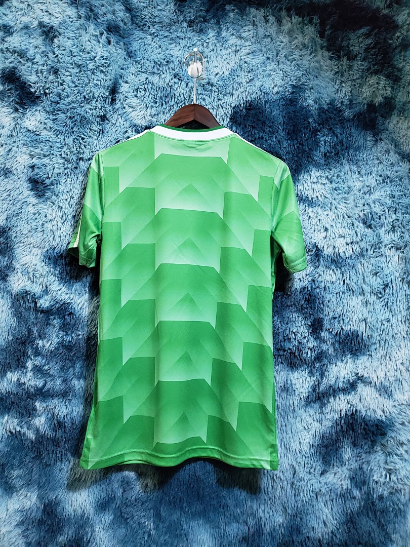 Allemagne Maillot Exterieur Retro 1988 miniature 8