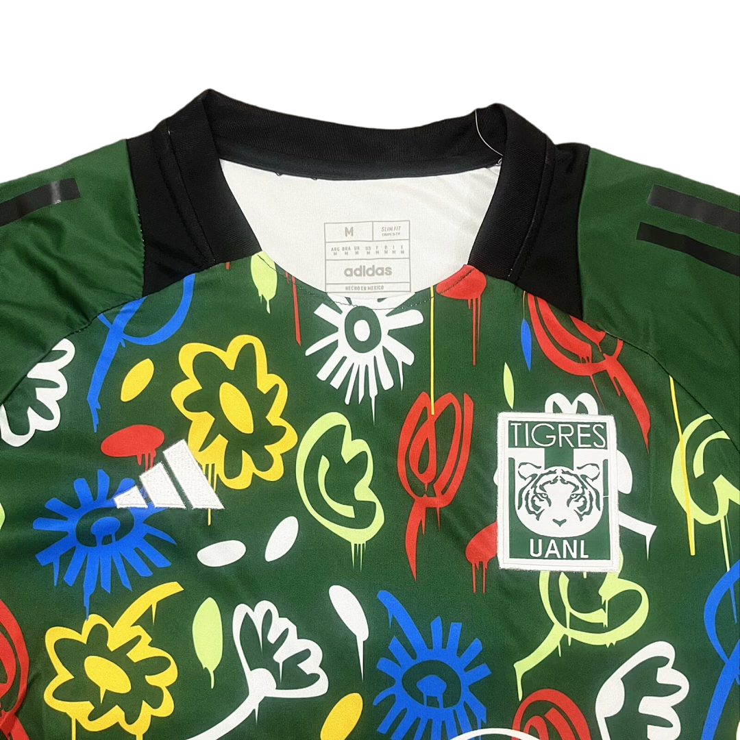 Tigres Uanl 2024-2025 Green Commemorative Edition Maillot Domicile Edition Speciale miniature 2