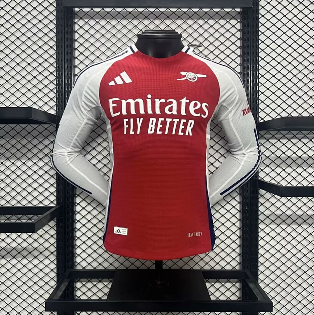 Arsenal Maillot Domicile Version Joueur Manches Longues
