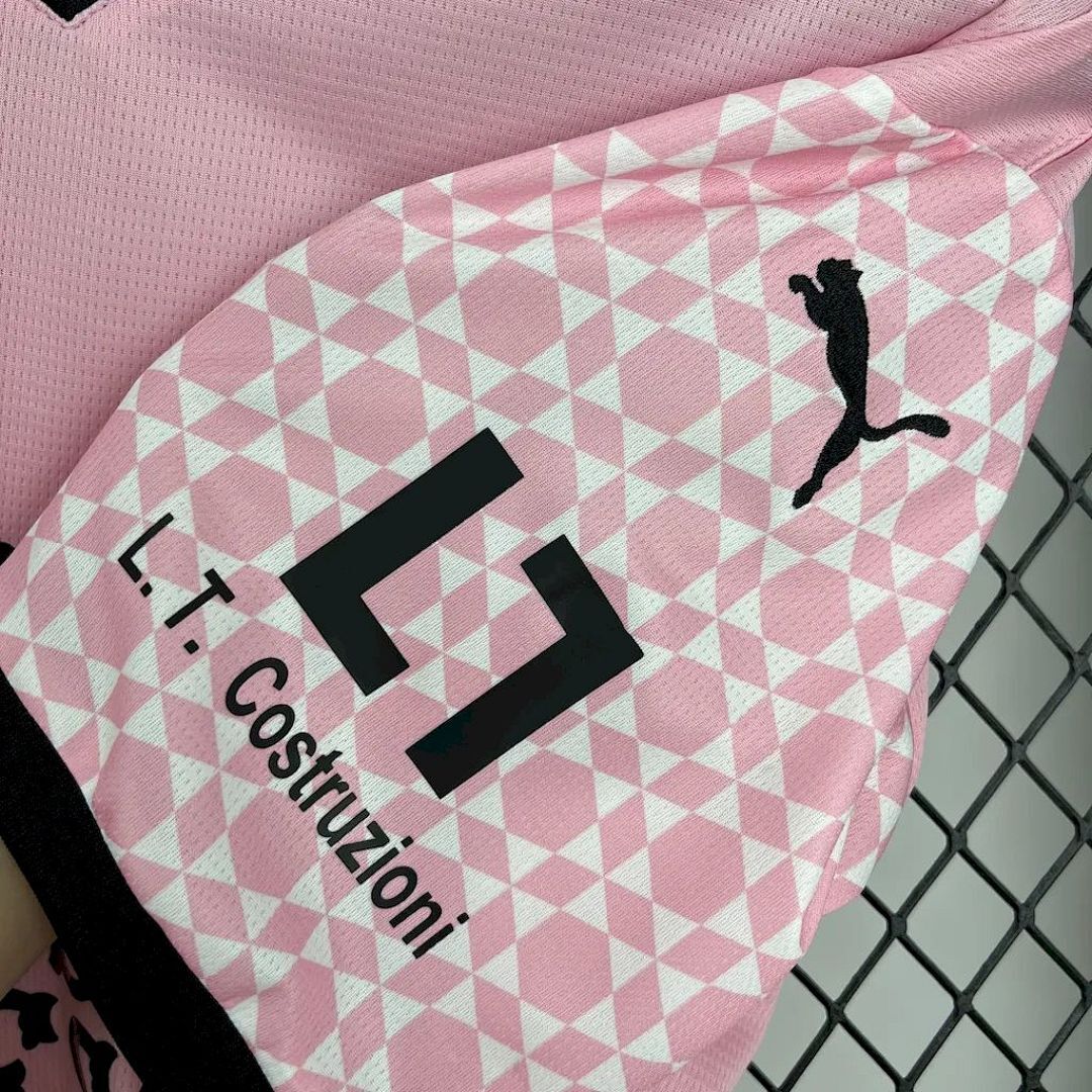 Palermo F C 2024-2025 Maillot Domicile miniature 5