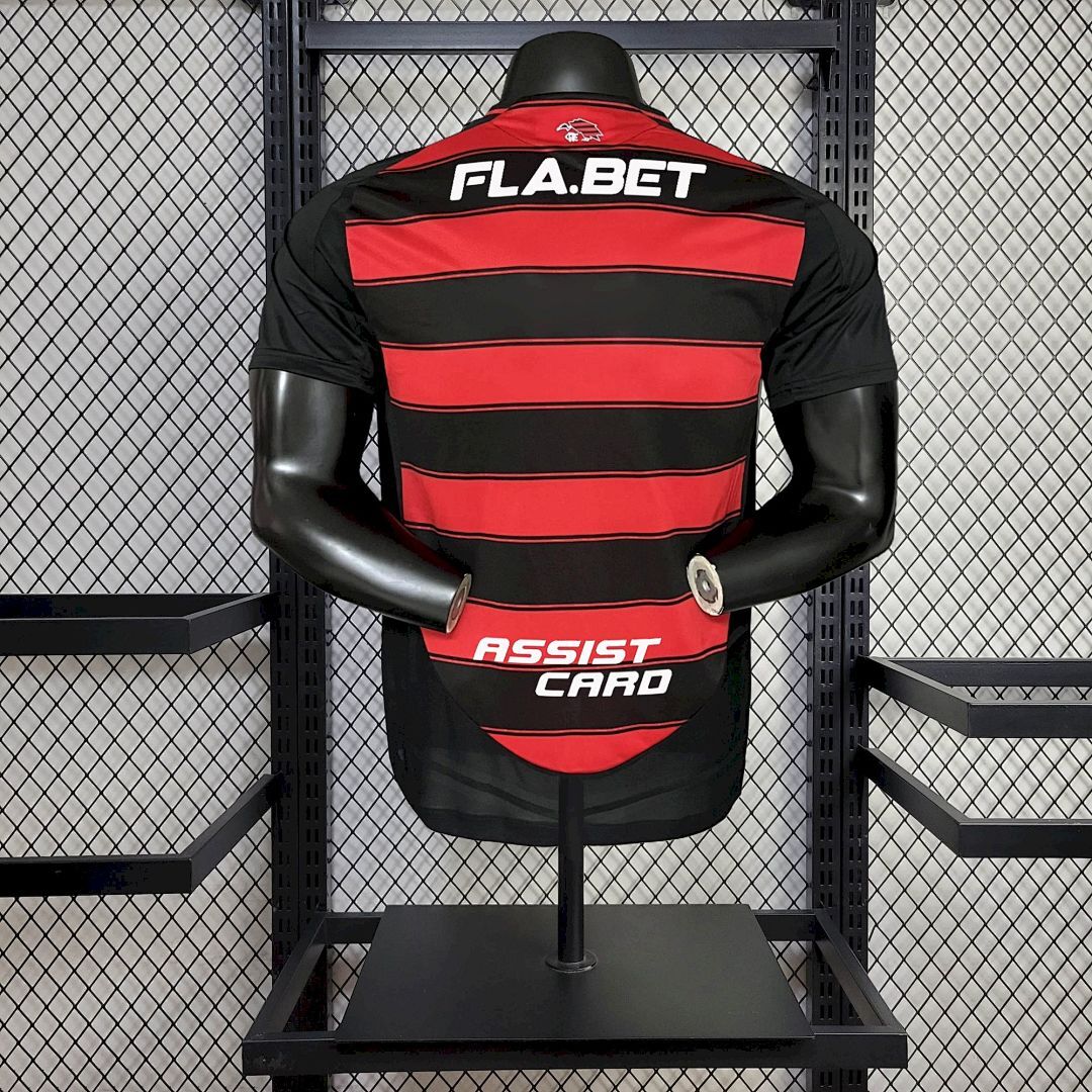 Flamengo Maillot Domicile Version Joueur miniature 8
